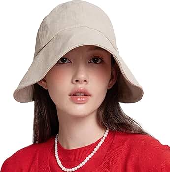 WHITE SANDS MOJA Linen Victorian Bonnet Hat Sun Cap